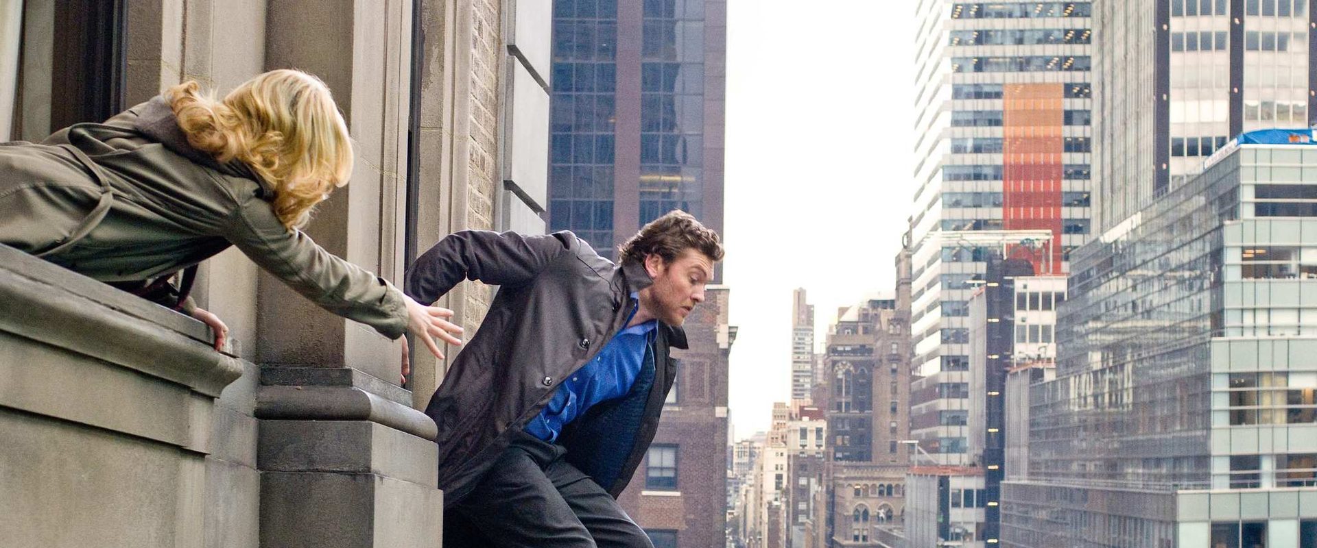 Man on a Ledge background