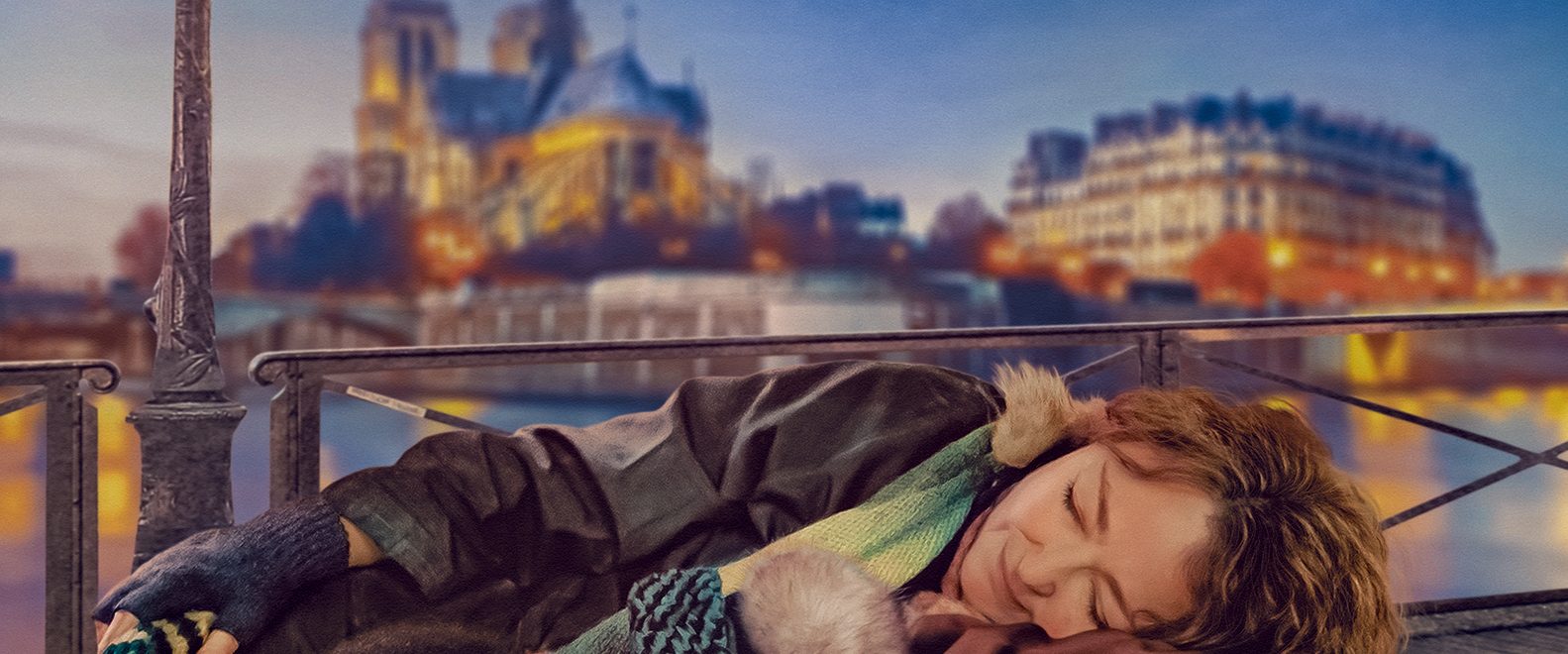 Under the Stars of Paris background