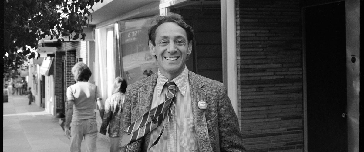 The Times of Harvey Milk background