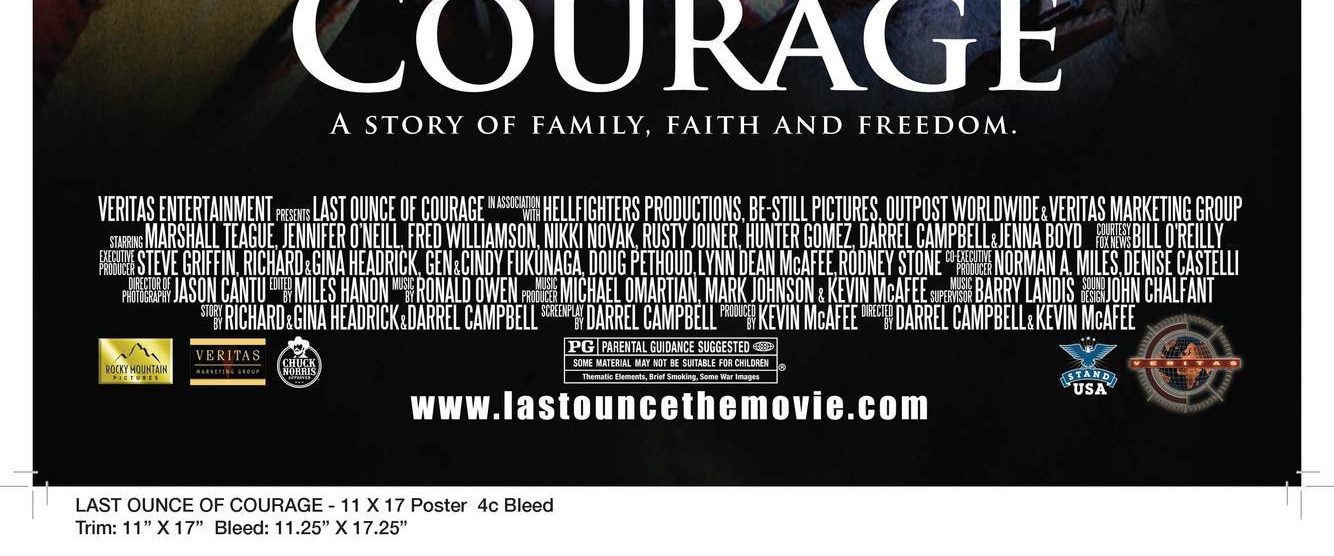Last Ounce of Courage background