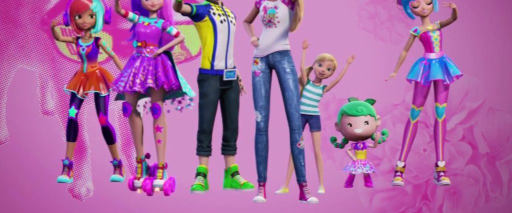Barbie Video Game Hero background