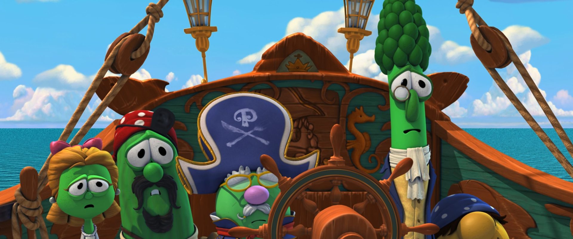 The Pirates Who Don't Do Anything: A VeggieTales Movie background