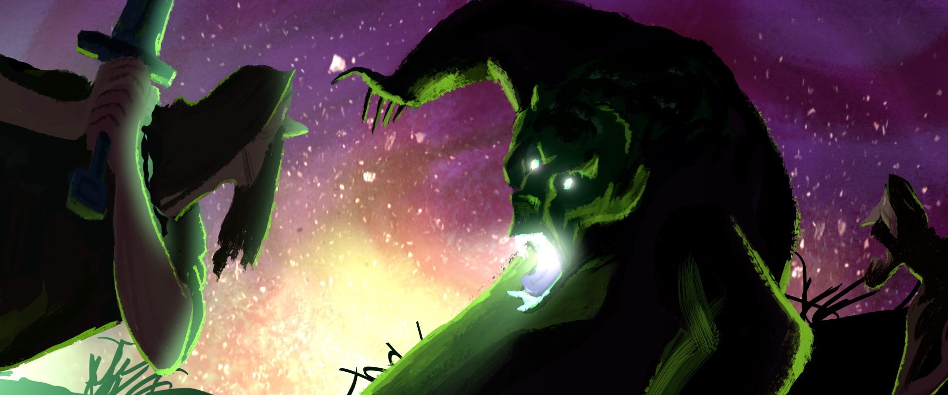 The Legend of Mor'du background