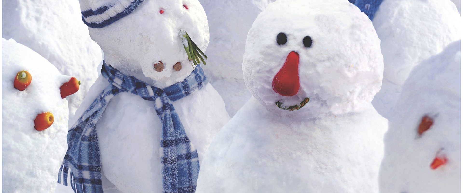 Snowmen background
