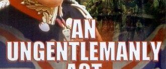 An Ungentlemanly Act background