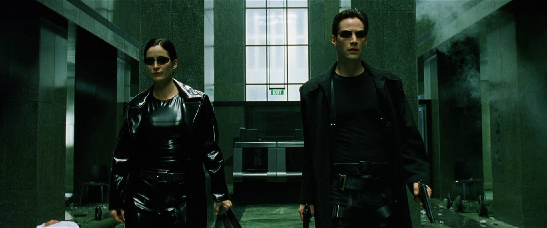 The Matrix background
