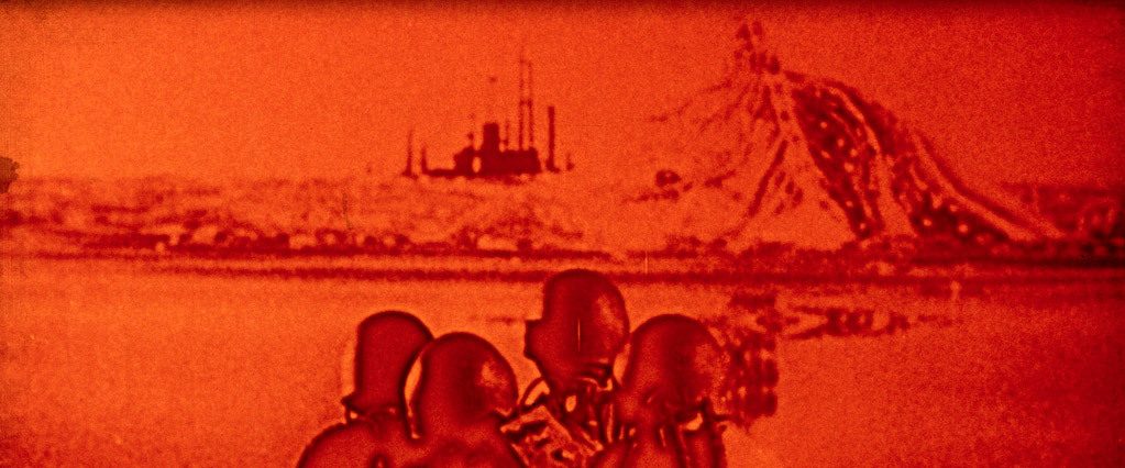 The Angry Red Planet background