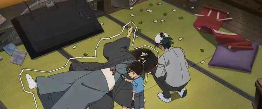 Detective Conan: The Crimson Love Letter background