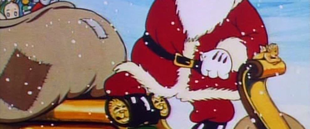 Santa's Workshop background