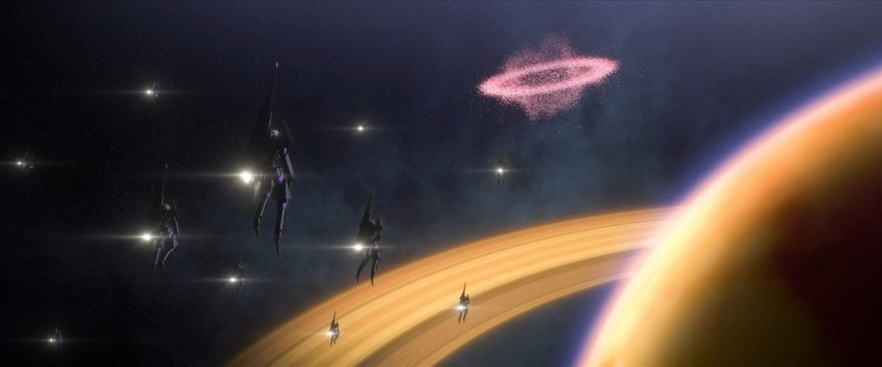 Knights of Sidonia: Love Woven in the Stars background