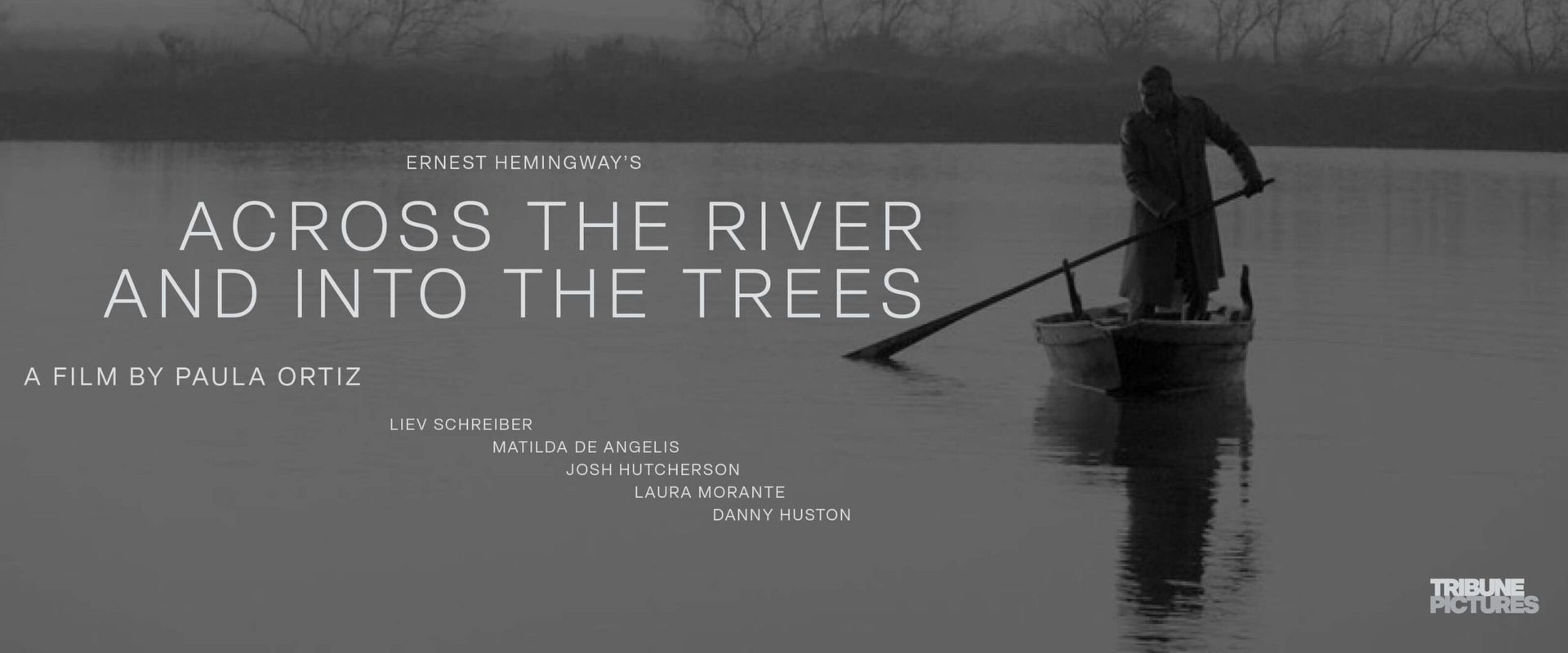 Across the River and Into the Trees background