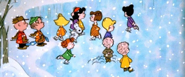 A Charlie Brown Christmas background