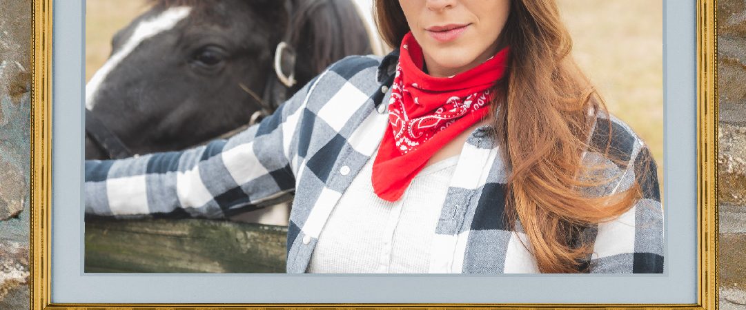 Christmas at the Ranch background