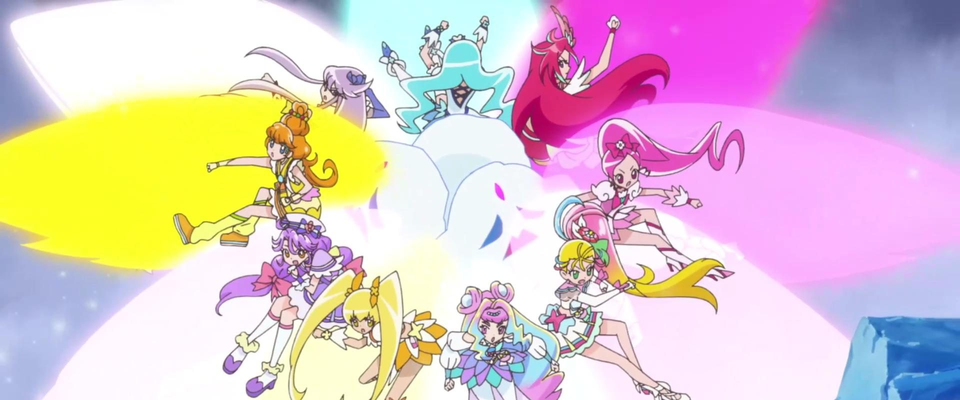 Tropical-Rouge! Precure: The Snow Princess and the Miraculous Ring! background