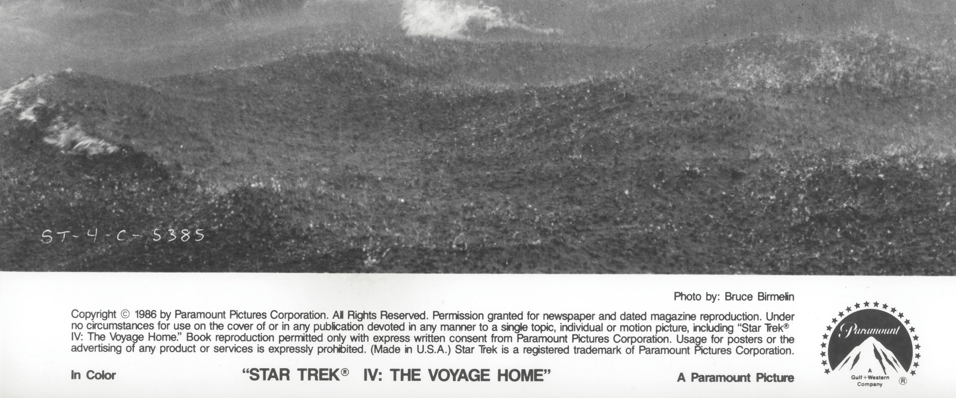 Star Trek IV: The Voyage Home background