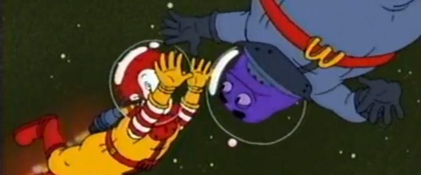 The Wacky Adventures of Ronald McDonald: The Visitors from Outer Space background