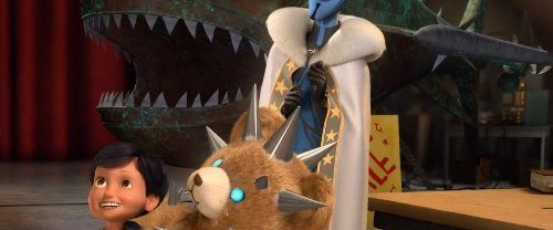 Megamind: The Button of Doom background