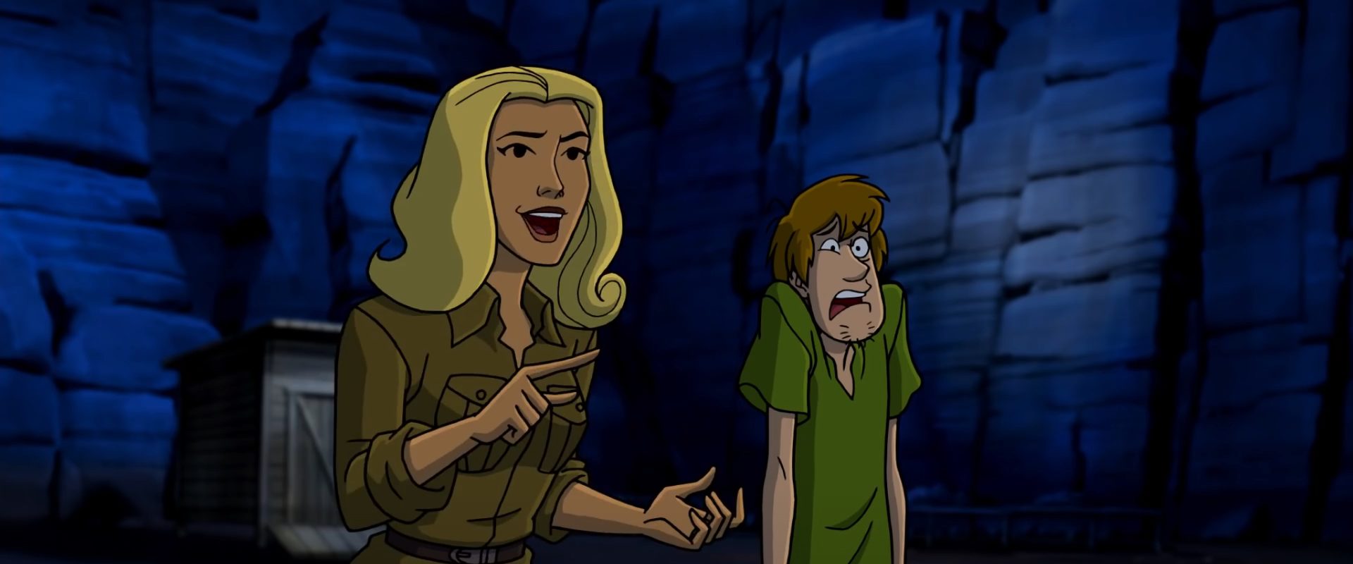 Scooby-Doo! Legend of the Phantosaur background