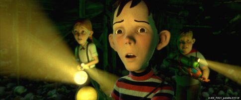 Monster House background