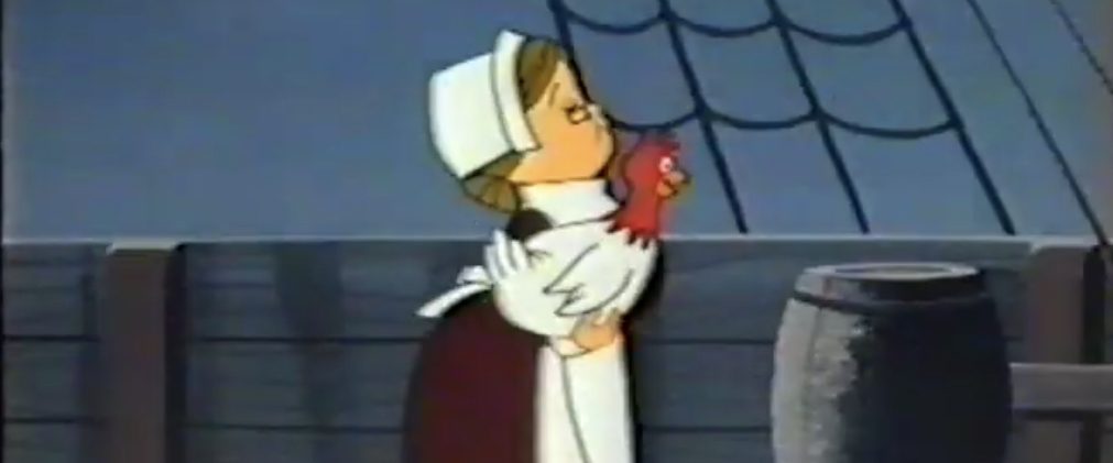 The Mouse on the Mayflower background