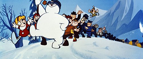 Frosty the Snowman background
