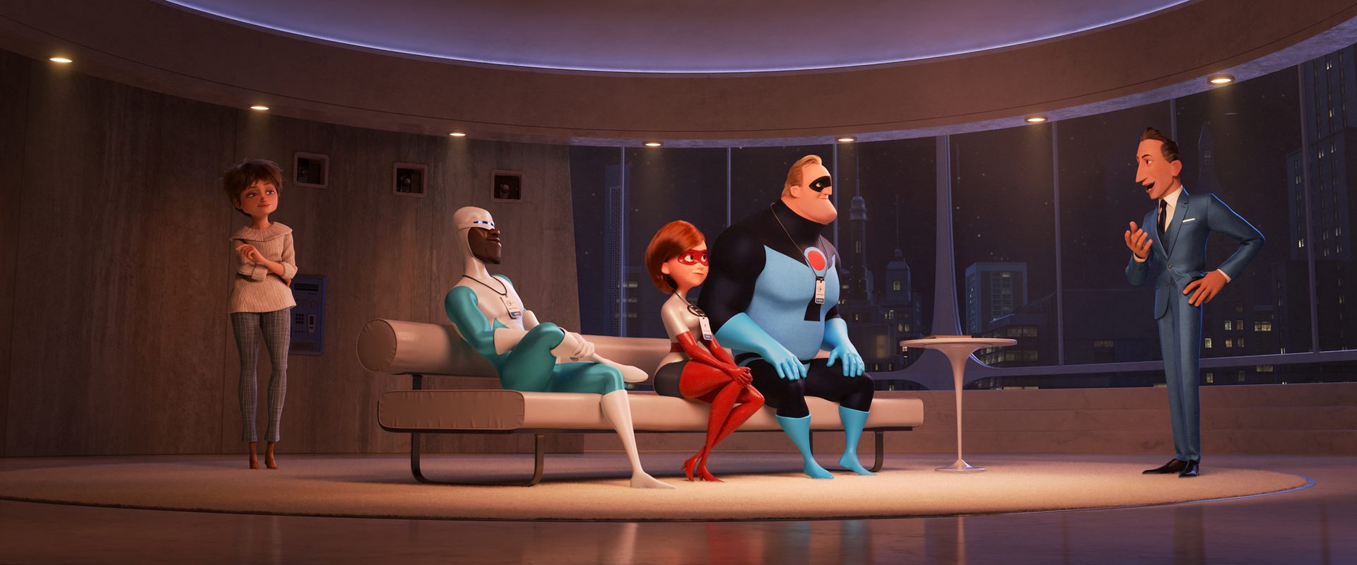 Incredibles 2 background