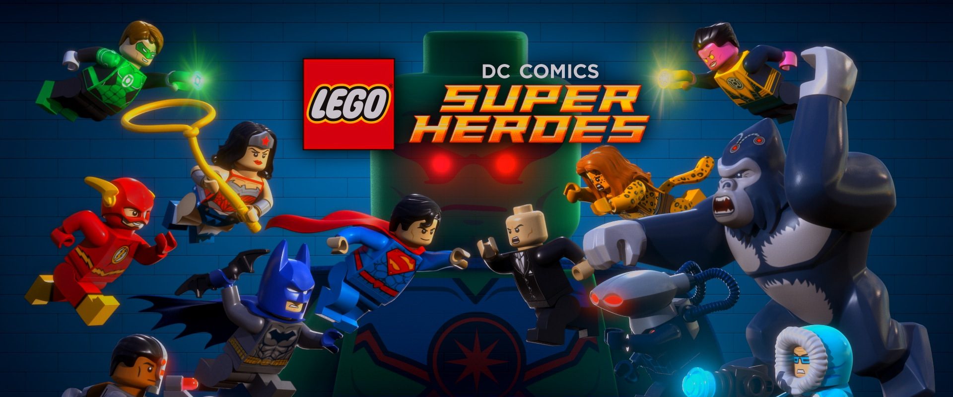 LEGO DC Super Heroes: Justice League - Attack of the Legion of Doom! background