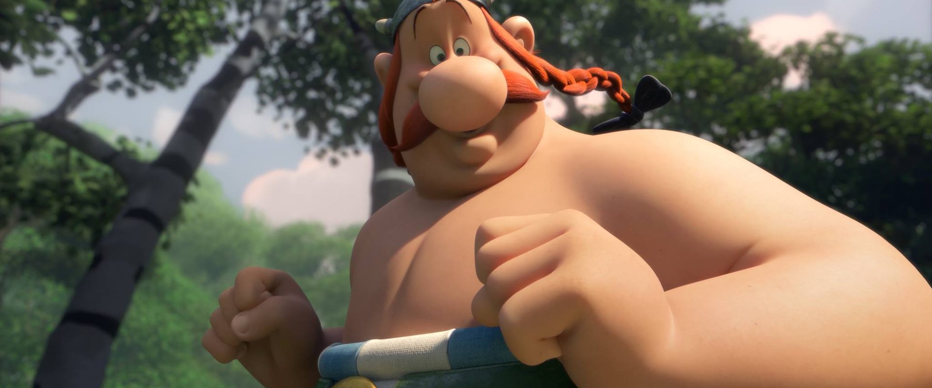 Asterix and Obelix: Mansion of the Gods background