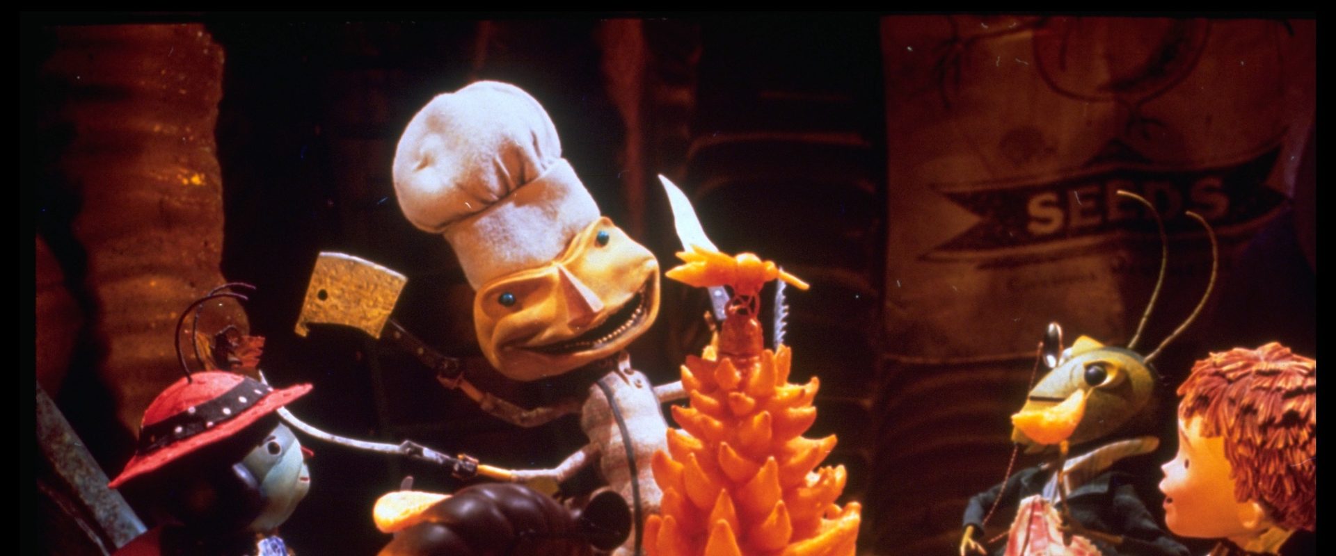 James and the Giant Peach background