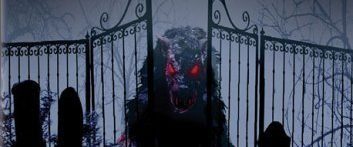 Cemetery Gates background