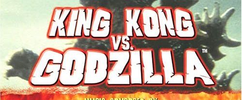 King Kong vs. Godzilla background