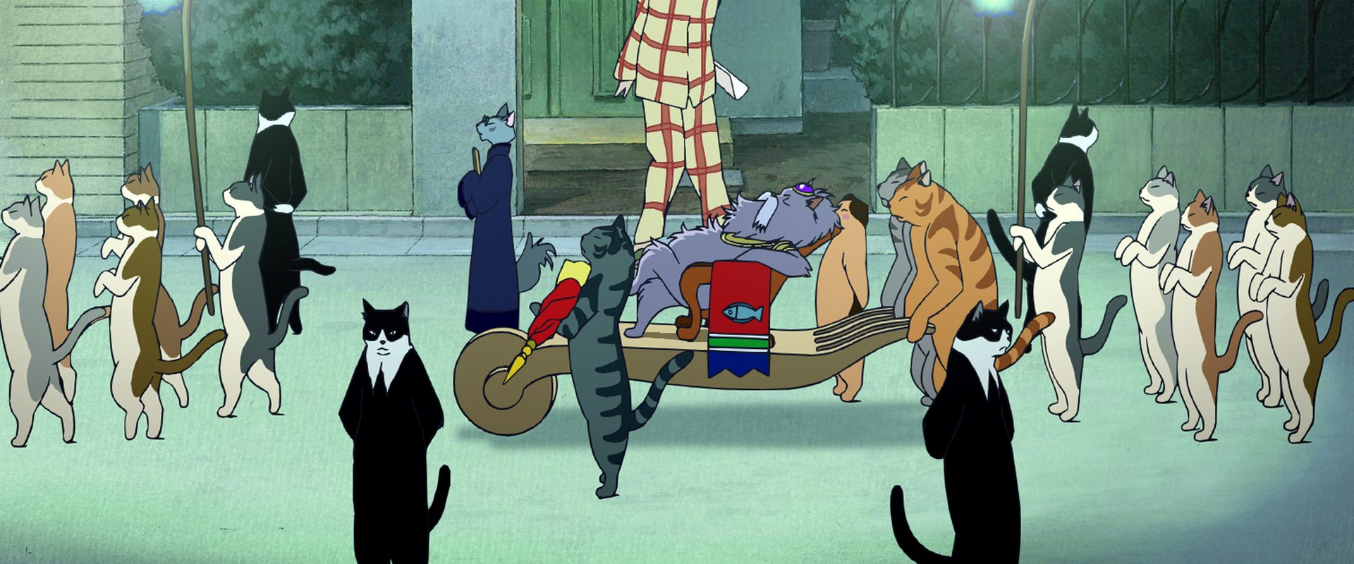 The Cat Returns background