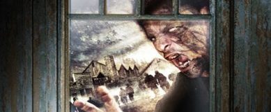 Zombie Town background
