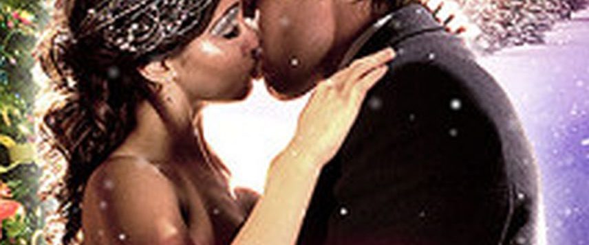 A Christmas Kiss background