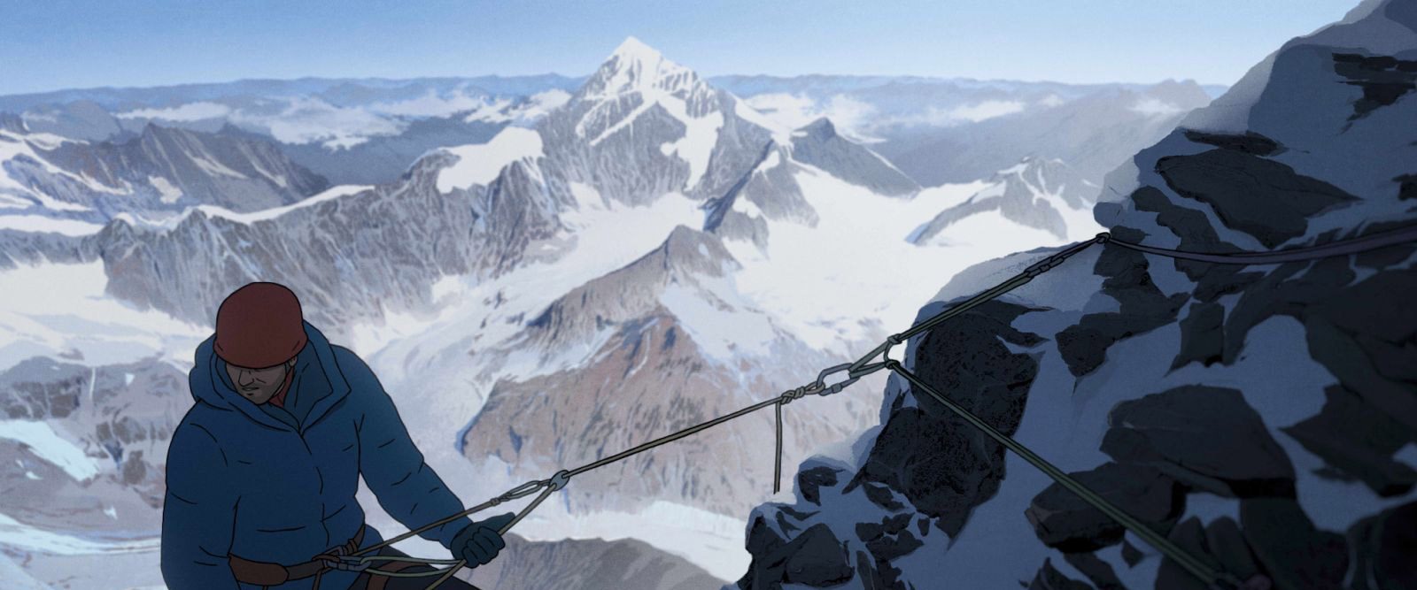 The Summit of the Gods background