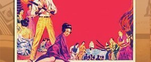 The Barbarian and the Geisha background