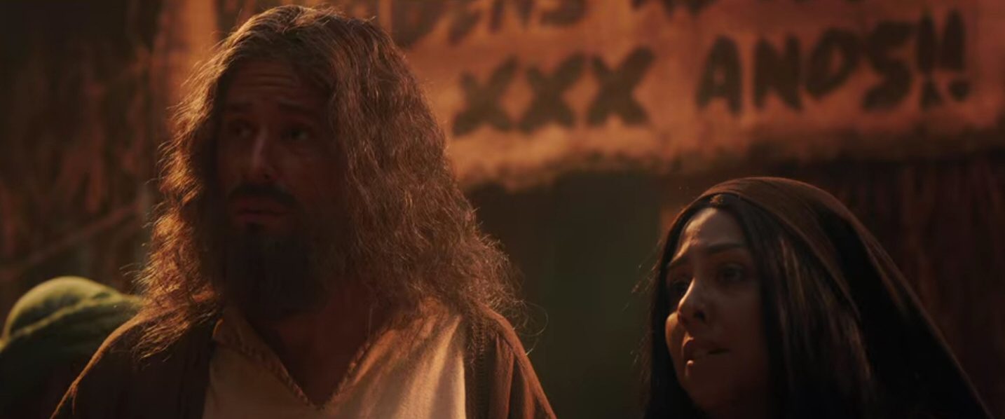 The First Temptation of Christ background
