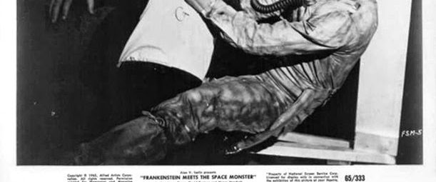 Frankenstein Meets the Space Monster background