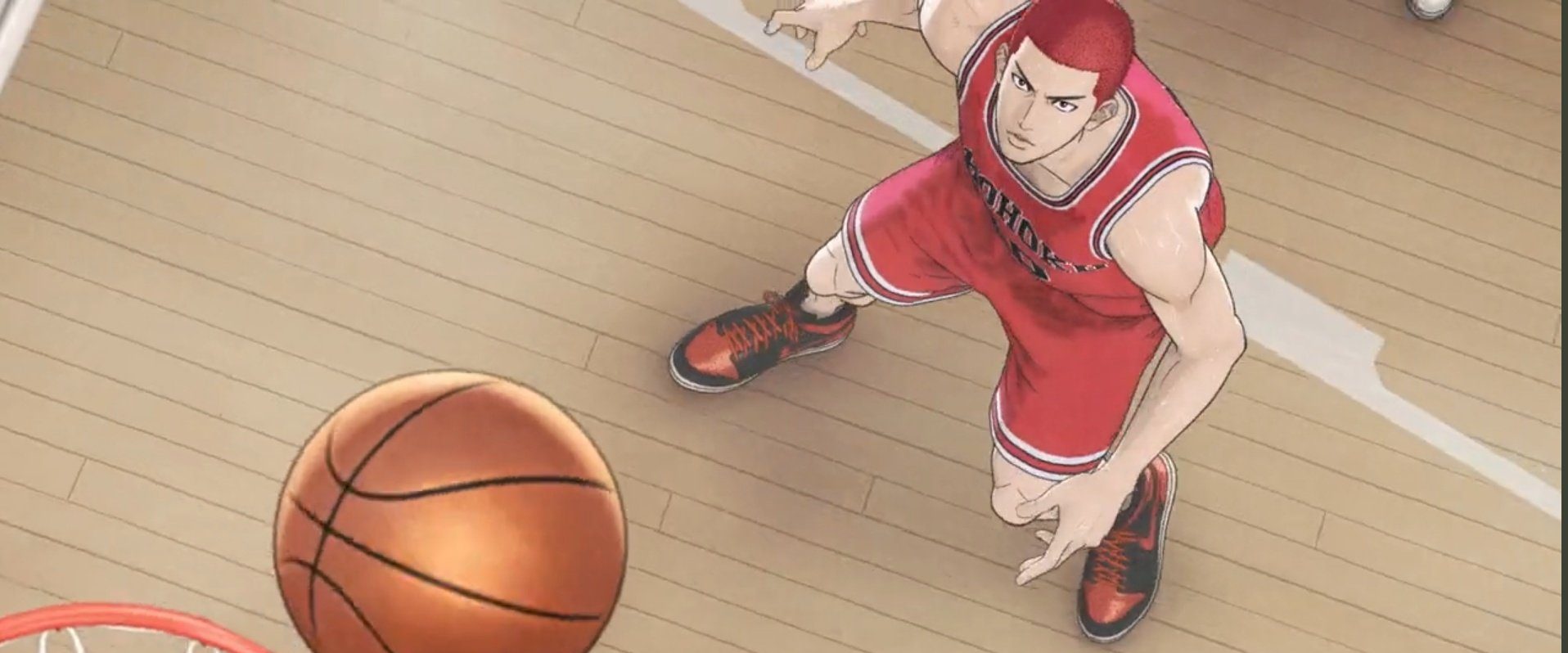THE FIRST SLAM DUNK background