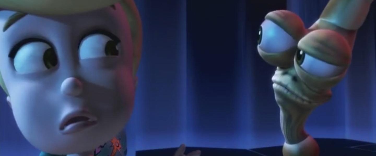 Jimmy Neutron: Win, Lose and Kaboom! background