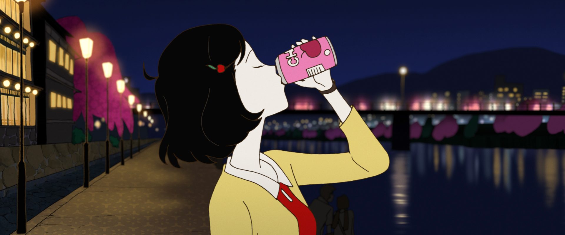 Night Is Short, Walk On Girl background