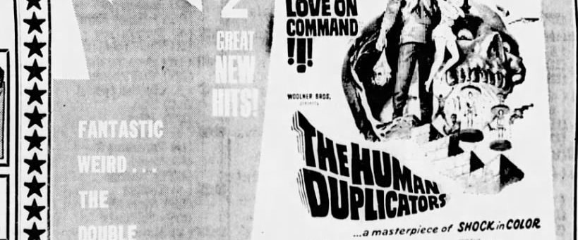 The Human Duplicators background