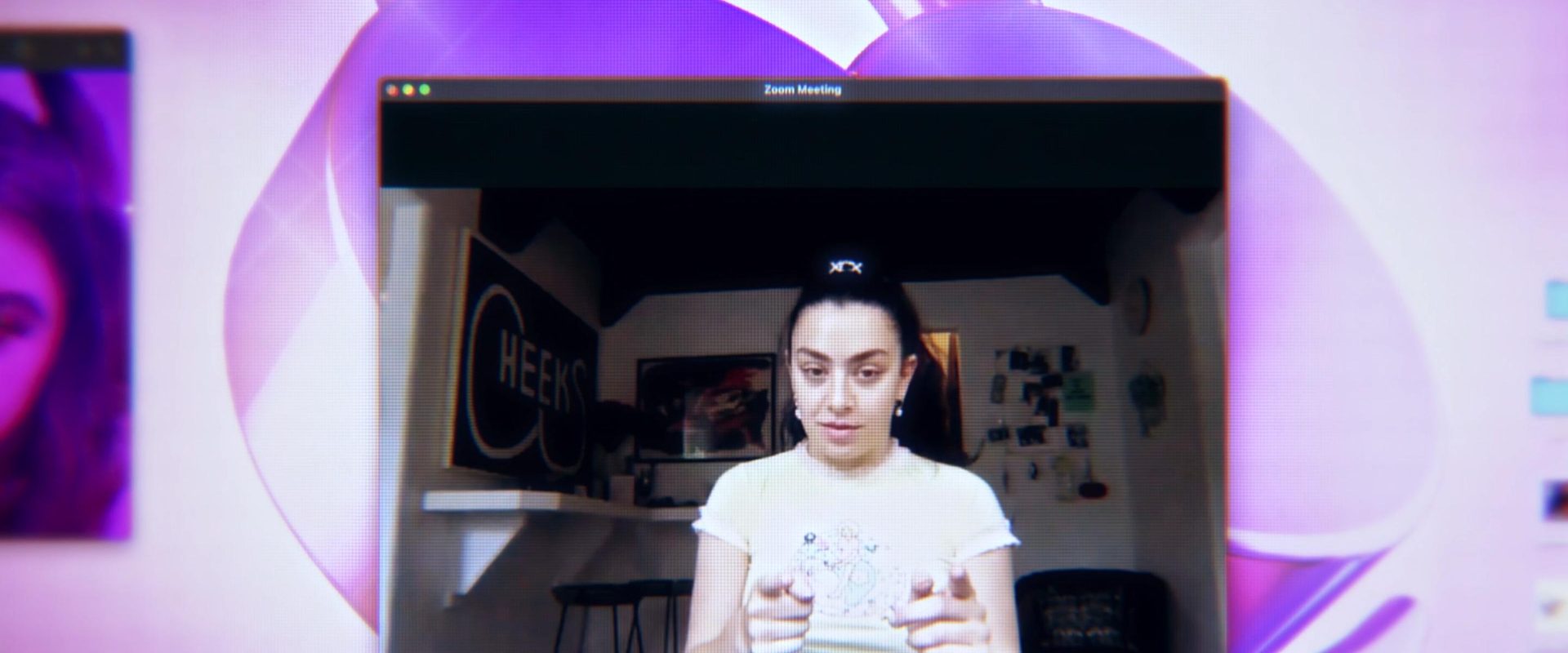 Charli XCX: Alone Together background