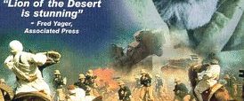 Lion of the Desert background