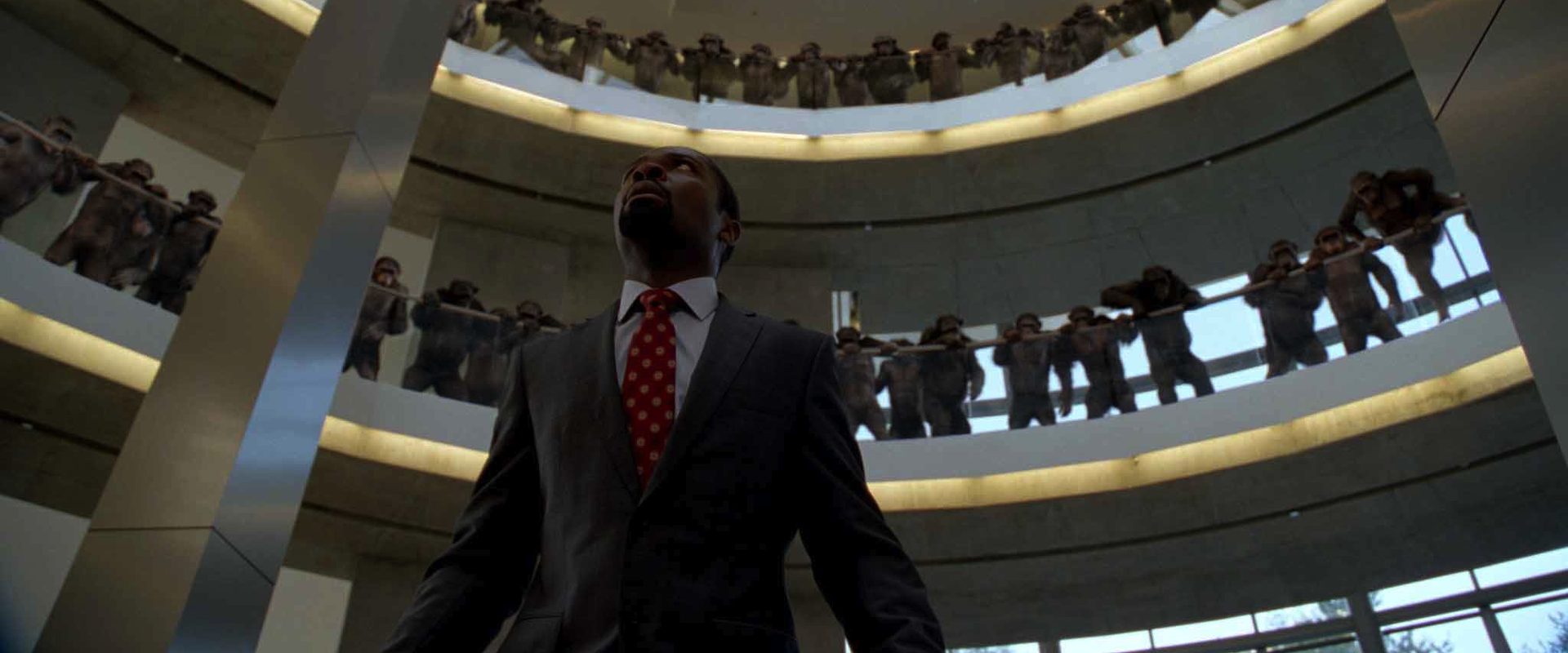 Still from Rise of the Planet of the Apes (2011)