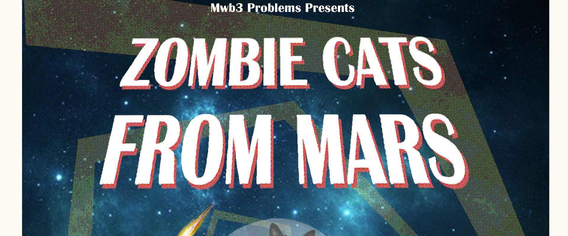 Zombie Cats from Mars background