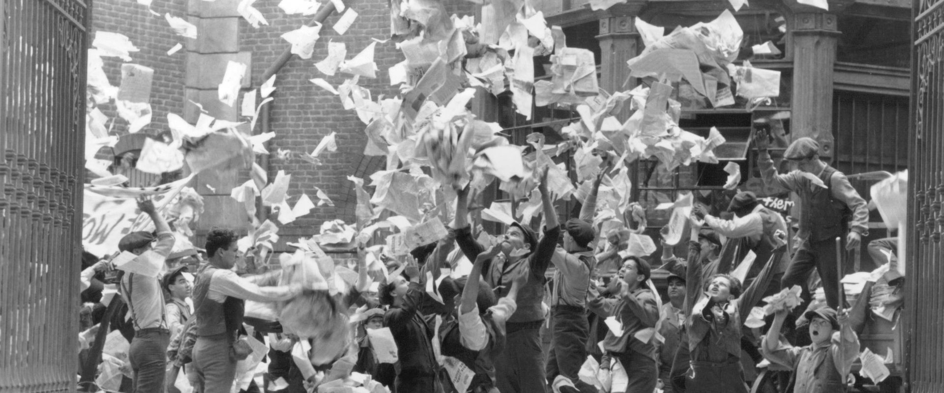 Newsies background