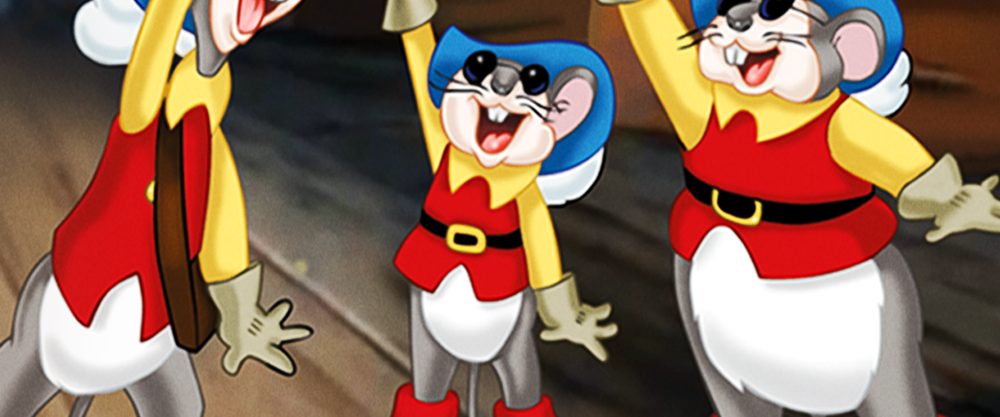 Three Blind Mouseketeers background
