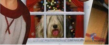 A Dennis the Menace Christmas background