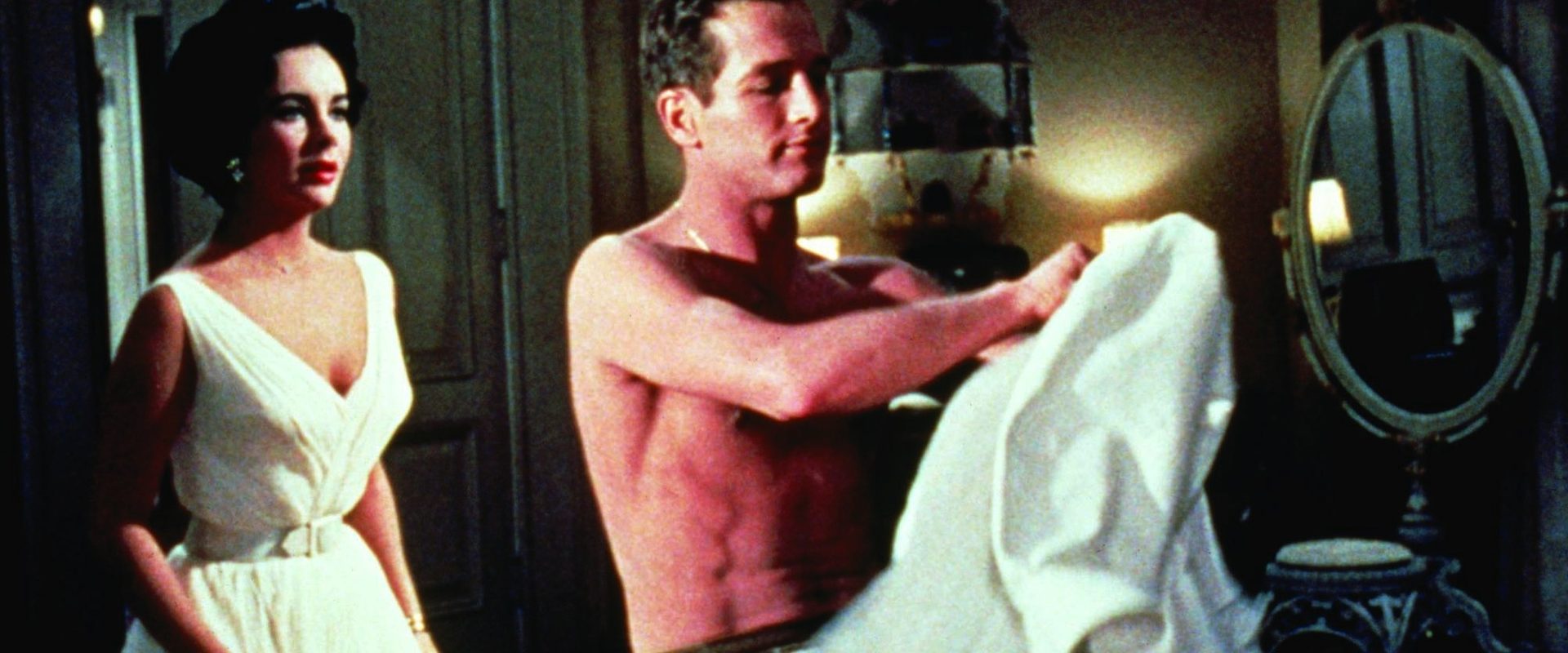 Cat on a Hot Tin Roof background